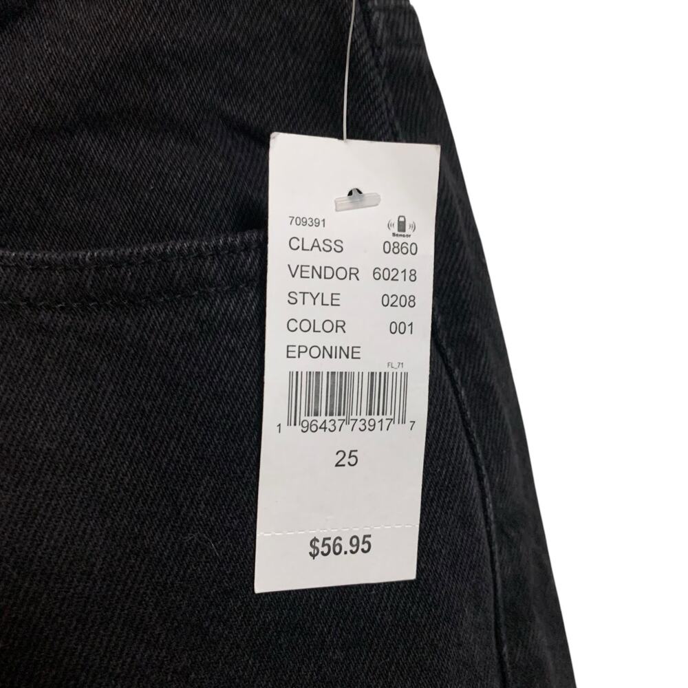 NWT! Pacsun High-Rise Relaxed Straight Leg Button Fly Dad Jeans Womens Size 25 - Picture 8 of 13